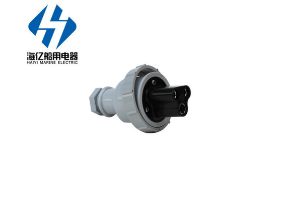 المكونات البحرية 792801 IP56 20A T - 1MA نايلون بحري مانع لتسرب الماء 220 فولت قوة 3 دبوس نحاسي قابس كهربائي